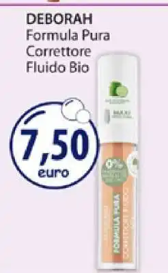 Acqua & Sapone DEBORAH Formula Pura Correttore Fluido Bio offerta