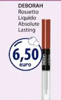 Acqua & Sapone DEBORAH Rossetto Liquido Absolute Lasting offerta