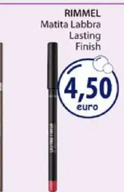 Acqua & Sapone RIMMEL Matita Labbra Lasting Finish offerta