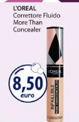 Acqua & Sapone L'OREAL Correttore Fluido More Than Concealer offerta