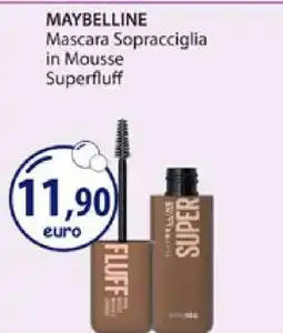 Acqua & Sapone MAYBELLINE Mascara Sopracciglia in Mousse Superfluff offerta