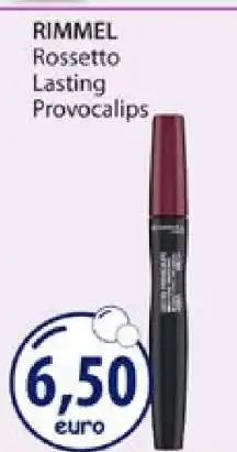 Acqua & Sapone RIMMEL Rossetto Lasting Provocalips offerta