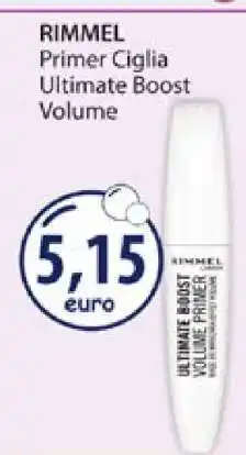Acqua & Sapone RIMMEL Primer Ciglia Ultimate Boost Volume offerta