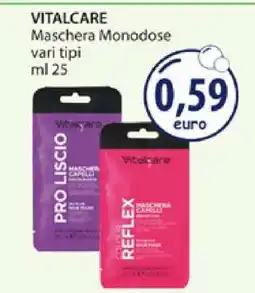 Acqua & Sapone VITALCARE Maschera Monodose offerta
