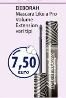 Acqua & Sapone DEBORAH Mascara Like a Pro offerta