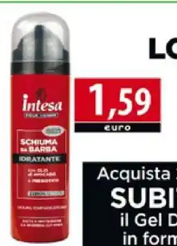 Acqua & Sapone Intesa Schiuma da Barba Idratante offerta