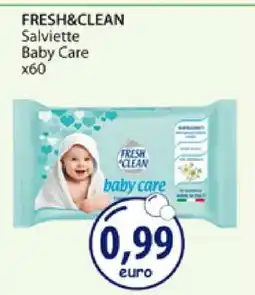 Acqua & Sapone FRESH&CLEAN Salviette Baby Care x60 offerta