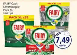 Acqua & Sapone FAIRY Caps Lavastoviglie Pack XL offerta