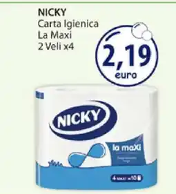 Acqua & Sapone NICKY Carta Igienica La Maxi offerta