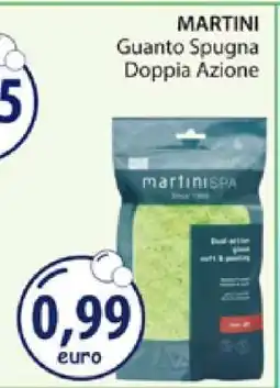 Acqua & Sapone MARTINI Guanto Spugna Doppia Azione offerta