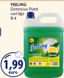 Acqua & Sapone FEELING Detersivo Piatti offerta