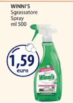 Acqua & Sapone WINNI'S Sgrassatore Spray offerta