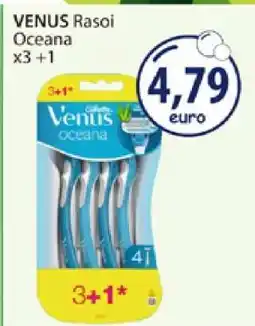 Acqua & Sapone VENUS Rasoi Oceana x3 +1 offerta