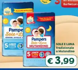 Acqua & Sapone Pampers Sole e Luna offerta