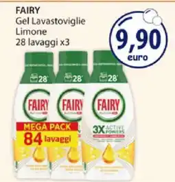 Acqua & Sapone FAIRY Gel Lavastoviglie Limone offerta