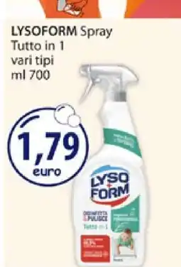 Acqua & Sapone Lysoform Spray offerta