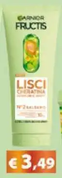 Acqua & Sapone Garnier Fructis Lisci Cheratina offerta