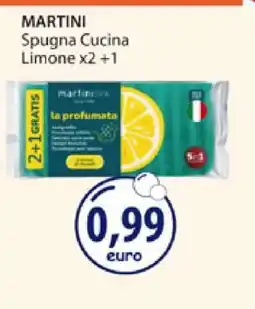 Acqua & Sapone MARTINI Spugna Cucina Limone x2 +1 offerta