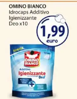 Acqua & Sapone OMINO BIANCO Idrocaps Additivo Igienizzante Deo x10 offerta