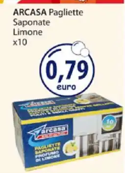 Acqua & Sapone ARCASA Pagliette Saponate Limone x10 offerta