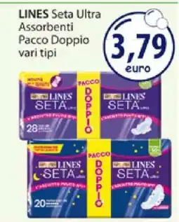 Acqua & Sapone LINES Seta Ultra Assorbenti Pacco Doppio offerta