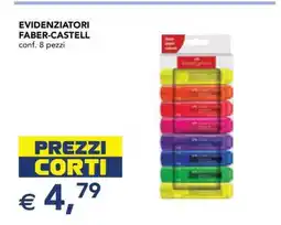 Esselunga EVIDENZIATORI FABER-CASTELL offerta