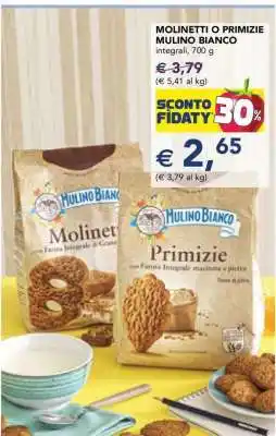 Esselunga Molinetti o Primizie Mulino Bianco offerta