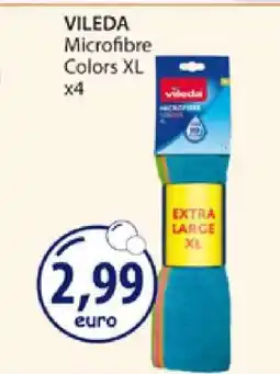 Acqua & Sapone VILEDA Microfibre Colors XL x4 offerta