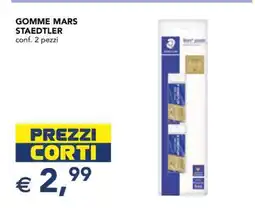 Esselunga GOMME MARS STAEDTLER offerta