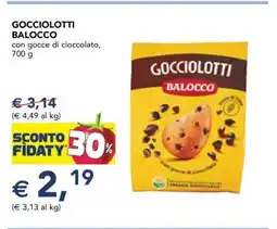 Esselunga Gocciolotti Balocco offerta