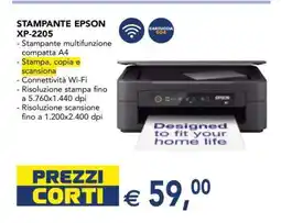 Esselunga STAMPANTE EPSON XP-2205 offerta