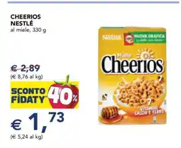 Esselunga CHEERIOS NESTLÉ offerta