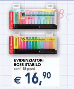Esselunga EVIDENZIATORI BOSS STABILO offerta