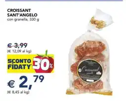 Esselunga CROISSANT SANT'ANGELO offerta
