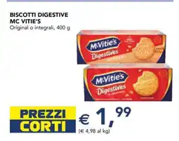 Esselunga BISCOTTI DIGESTIVE MC VITIE'S offerta