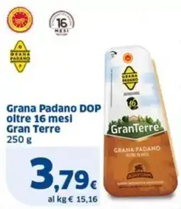 Sigma Grana Padano DOP oltre 16 mesi Gran Terre offerta