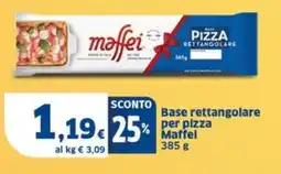 Sigma Base rettangolare per pizza Maffel offerta
