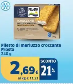 Sigma Filetto di merluzzo croccante Frosta offerta
