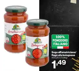 In'S Mercato Sugo all'amatriciana/ Ragù alla bolognese offerta