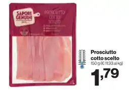In'S Mercato Prosciutto cotto scelto offerta
