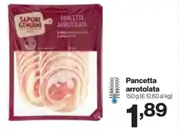 In'S Mercato Pancetta arrotolata offerta