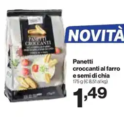 In'S Mercato Panetti croccanti al farro e semi di chia offerta