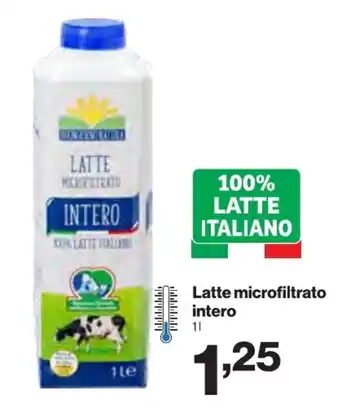 In'S Mercato Latte microfiltrato intero offerta