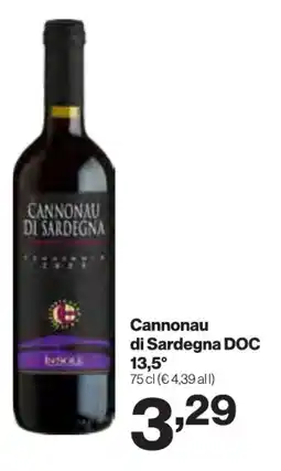 In'S Mercato Cannonau di Sardegna DOC 13,5° offerta