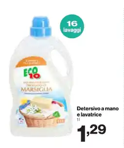 In'S Mercato Detersivo a mano e lavatrice offerta