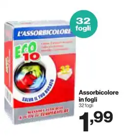 In'S Mercato Assorbicolore in fogli 32 fogli offerta