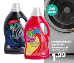 In'S Mercato Detersivo liquido capi scuri/ Ravviva colori offerta