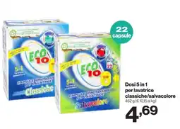 In'S Mercato Dosi 5 in 1 per lavatrice classiche/salvacolore offerta