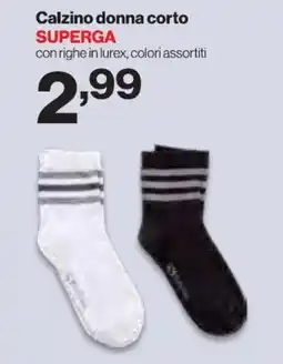 In'S Mercato Calzino donna corto SUPERGA offerta