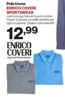 In'S Mercato Polo Uomo ENRICO COVERI SPORTSWEAR offerta
